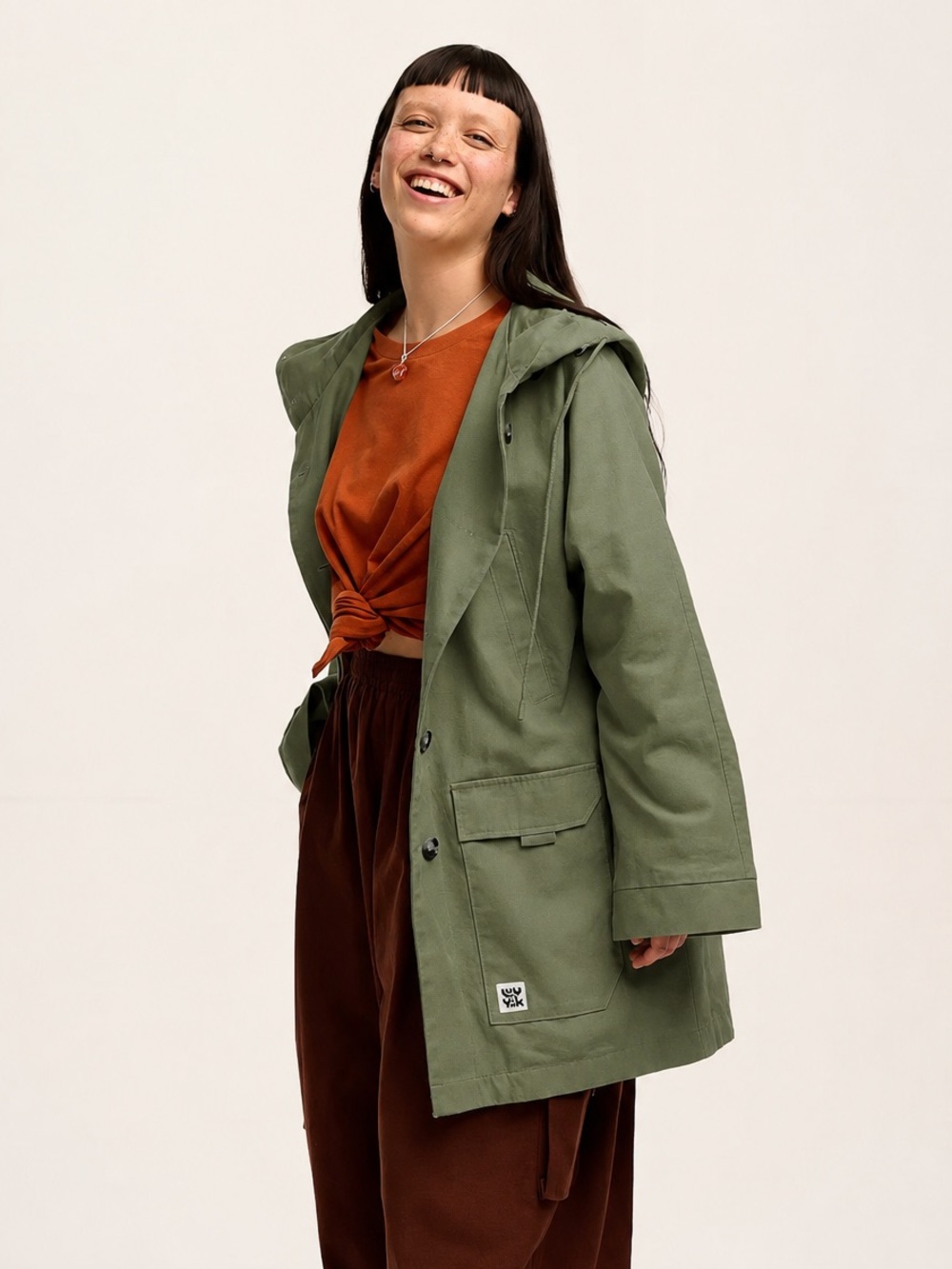 Lucy & Yak Hudson Organic Cotton Parka Jacket